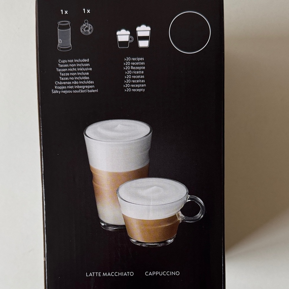 Nespresso Aeroccino 3 Milk Frother - Black - Picture 3 of 8